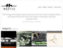 Tablet Screenshot of mustic.info